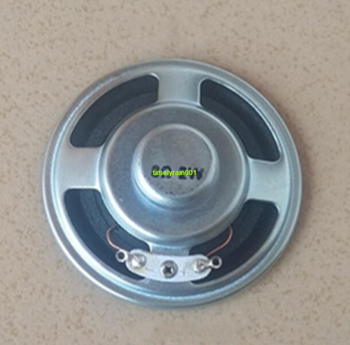 2 piezas 8ohm 8Ω 2W 57MM altavoz de gama completa altavoz de woofer redondo para radio/juguetes - Imagen 4 de 4