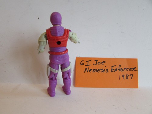 GI Joe Action Figure Nemesis Enforcer 3.75" 1987 Original L9v - Picture 2 of 2