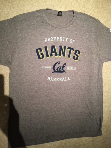Nuova camicia SF Giants x UC Berkeley Cal taglia S - maglietta XXL - Foto 2 di 9
