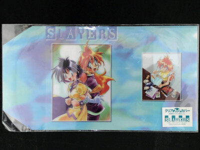 Slayers Lina Inverse & Amelia Wil Tesla Saillune Clear Book Cover 2 Sheets movic