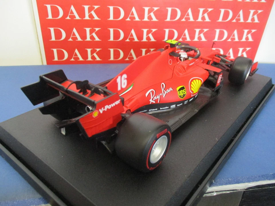 Die cast 1/18 modellino Auto F1 Ferrari SF1000 Austrian GP 2020 C. LeClerc - Immagine 4 di 4