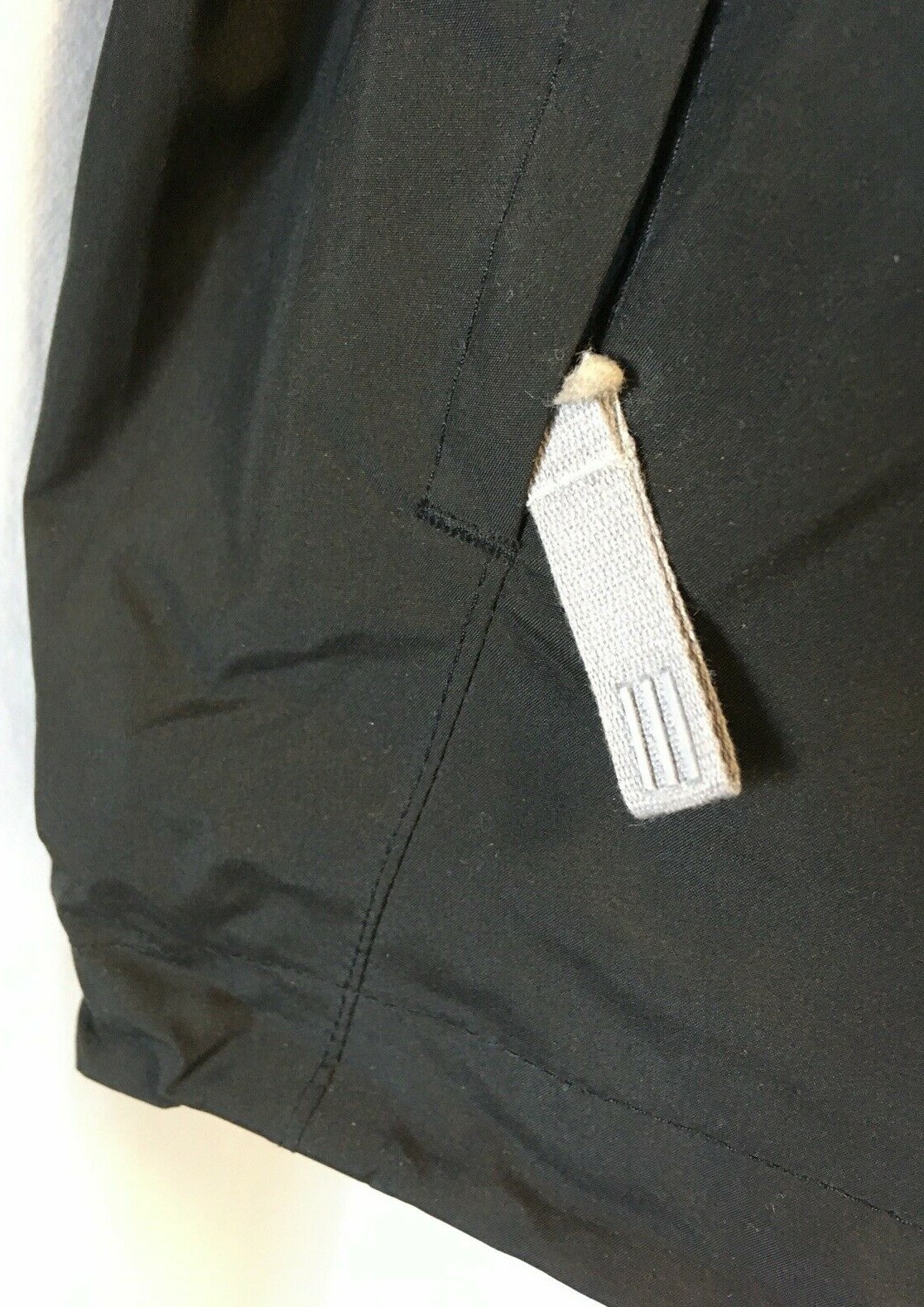 Adidas Clima Proof Rain Jacket Packable Black Ful… - image 5