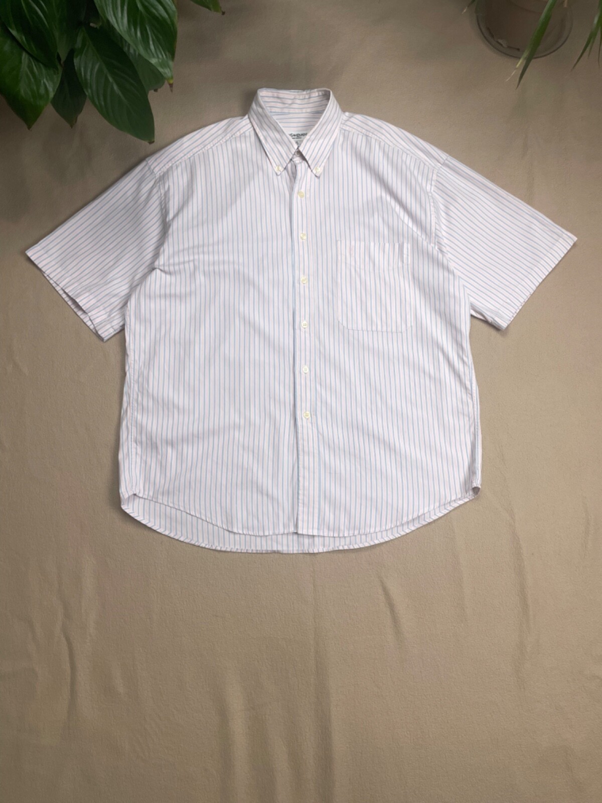 Camicie Yves Saint Laurent casual con maniche a scatto modello Tanda taglia XL