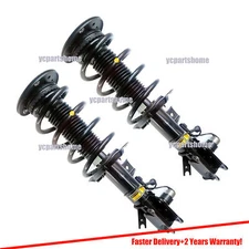 Pair For 2013-2020 Lincoln MKZ Front Shock Absorber Struts Spring Assys Electric