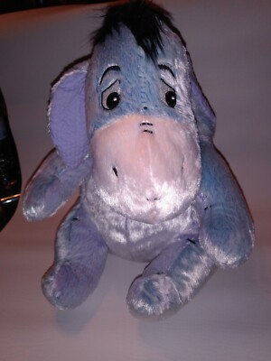 The Disney Store Exclusive metallic Eeyore Winnie the Pooh Large Plush 13