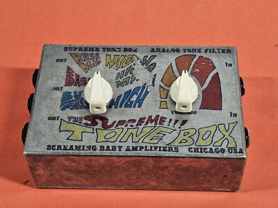 Rare Guitar Pedal Screaming Baby - Supreme Tone Box. A1