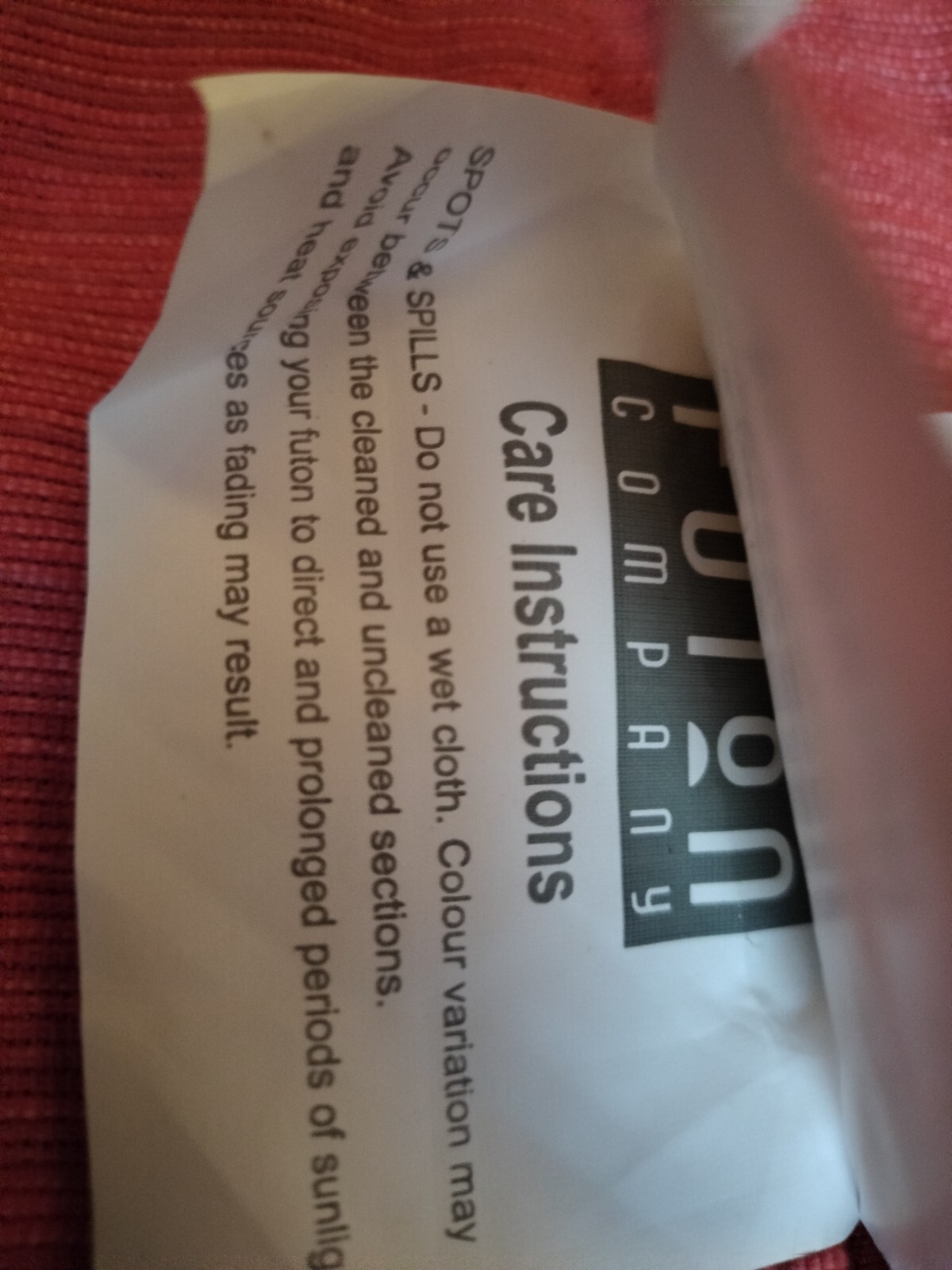 Futon Company Roly Poly Zip Up Bed Orange VGC eBay