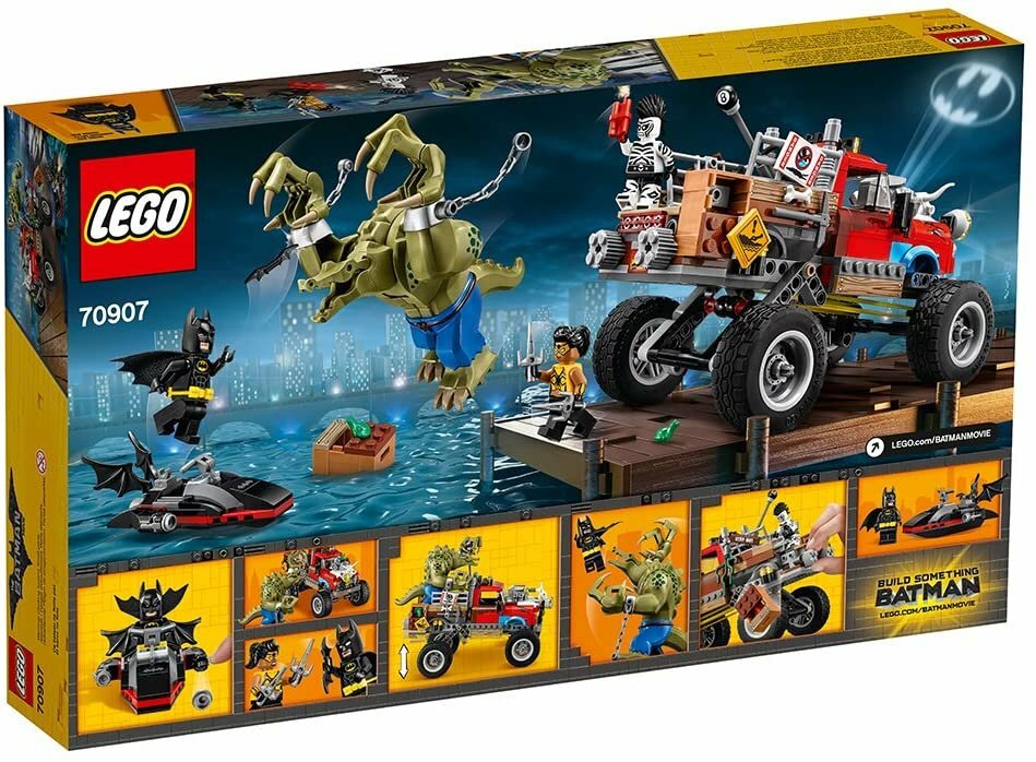 LEGO The LEGO Batman Movie 70907: Killer Croc Tail-Gator Zebra-Man