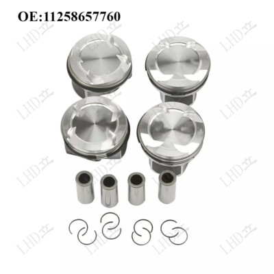 Engine Pistons Kit 11259468870 For BMW F20 Mini Cooper B48 2.0T 11258657760)