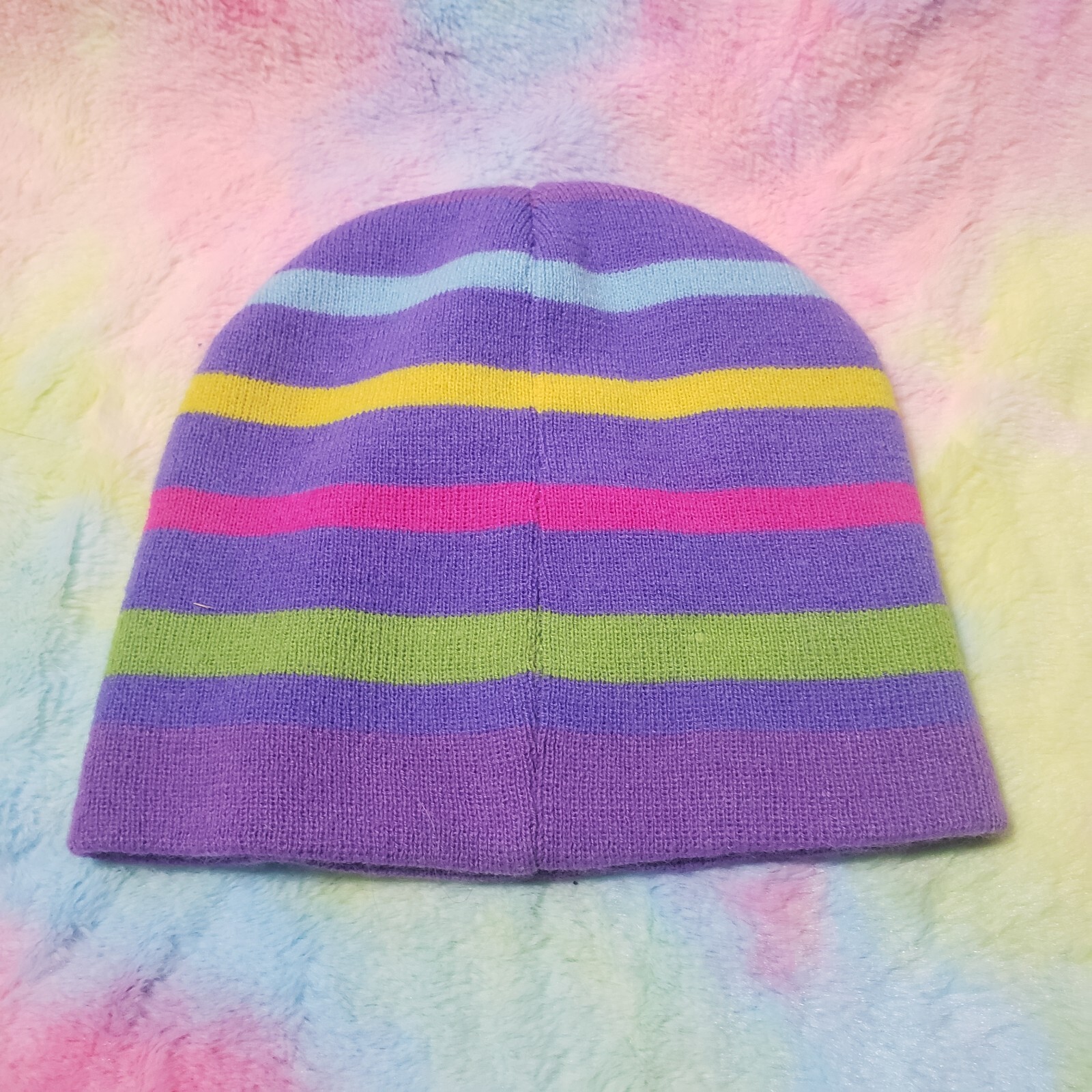 Cappello invernale My Little Pony Friends taglia unica viola a righe
