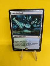 MTG Breeding Pool Shock land 275 Ravnica Remastered Magic