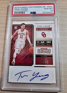 Trae Young 2018 Contenders Draft Picks #56 College Ticket