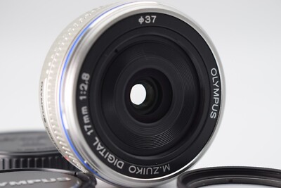 Olympus M.Zuiko Digital 17mm f/2.8 AF Lens w/ Filter Tested Japan