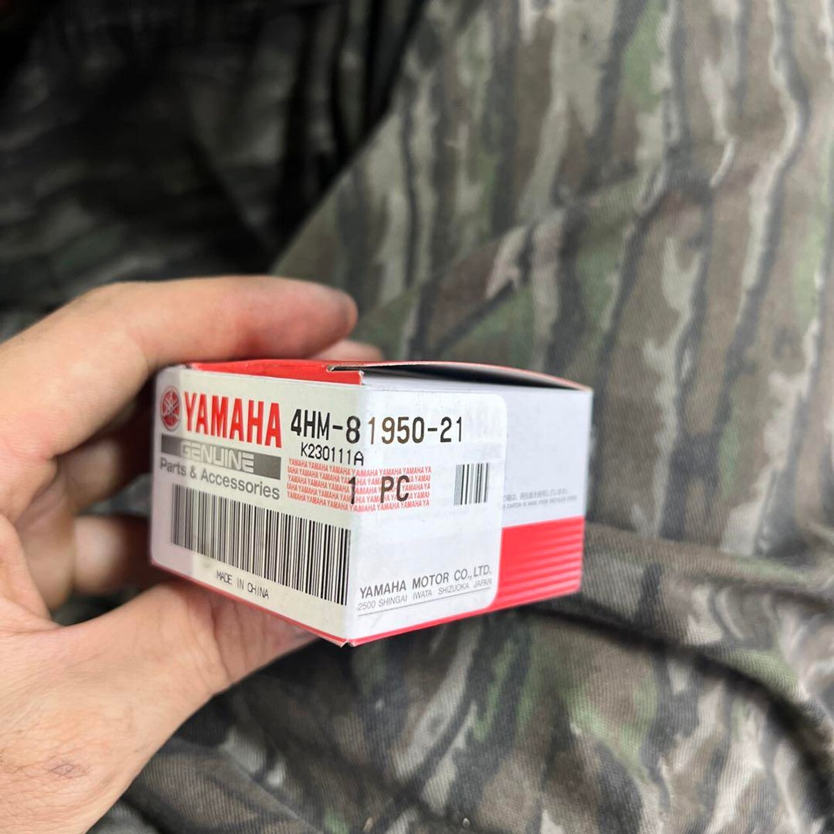 Yamaha Genuine OEM Zuma 125 Ansi Svia Plate 4HM-81950-21-00 | eBay