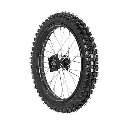 70/100-17'' Wheel Rim Tire Assembly for Pit Pro Dirt Bike Apollo SSR CRF KLX TTR