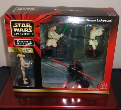 スターウォーズ Star Wars Episode I フィギュアセット Star Wars Episode 1 FIGURINE GIFT SET Darth Maul OBI-WAN KENOBI