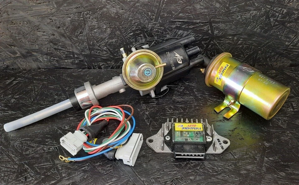 Encendido electrónico sin contacto KIT VAZ 2101 2102 2104 2105 lada 1200-1300cc Foto 2 de 4