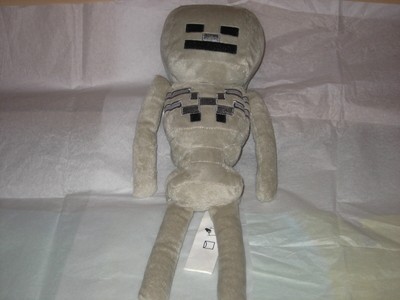 Minecraft Skeleton Mojang Jinx Official Plush 13 Ebay