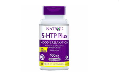 Natrol 5-HTP Plus Mood & Relaxation 100 mg 150 Tablets Exp 03/2027 New Sealed