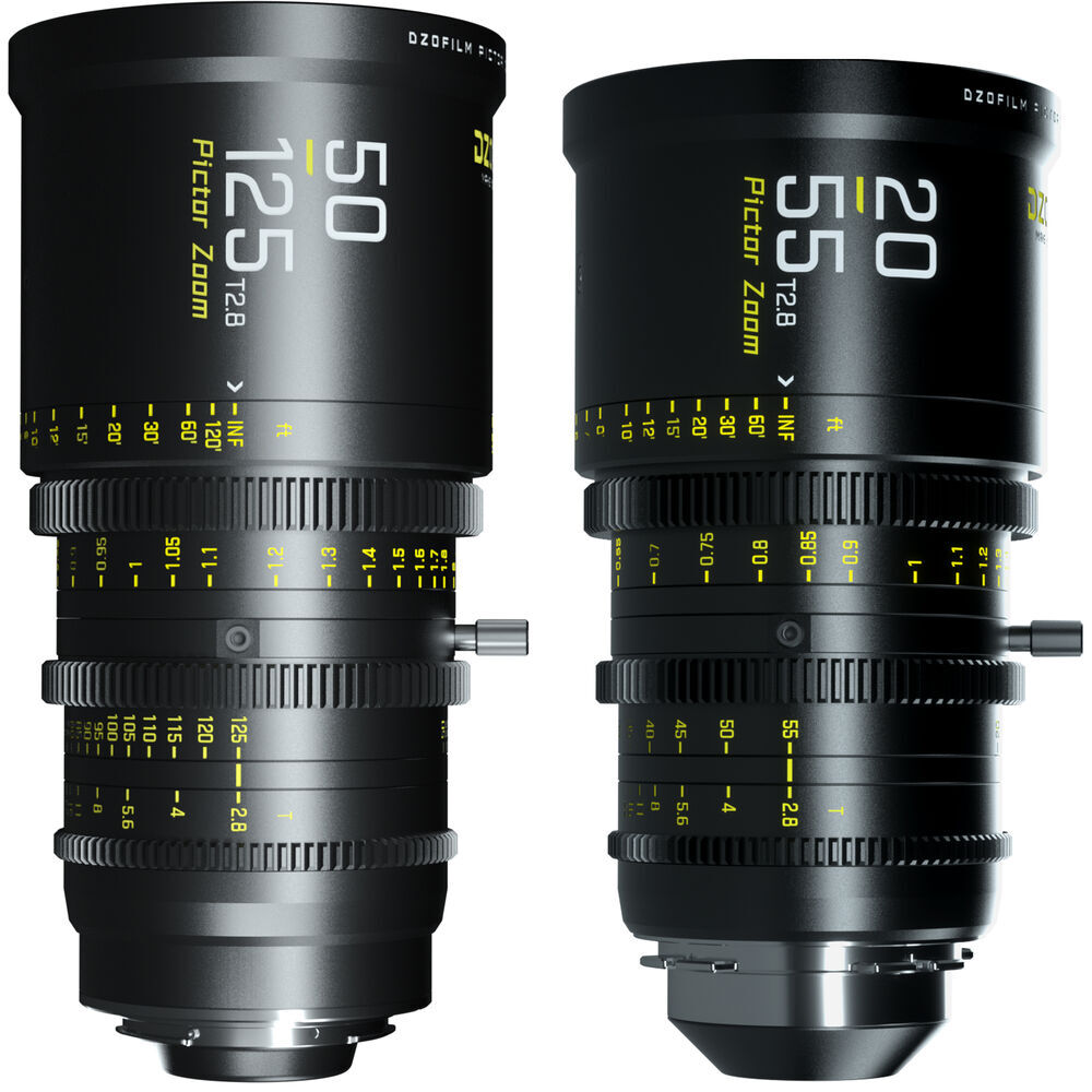 美品DZOFILM Pictor 20-55／50-125 T2.8シネマレンズ 美品DZOFILM Pictor 20-55／50-125 T2.8シネマレンズ