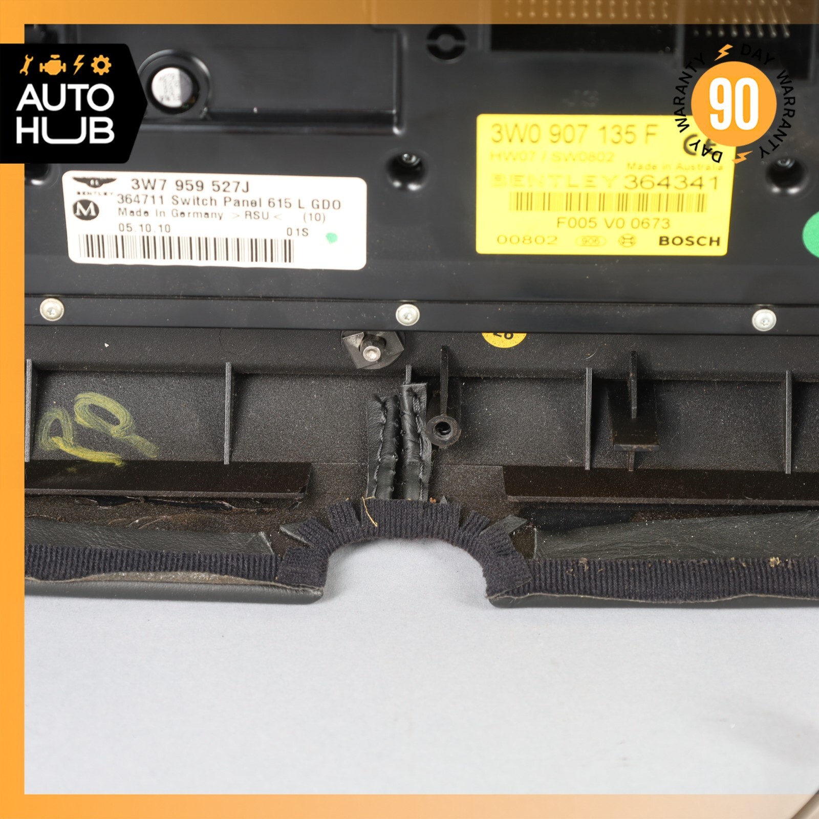 07-11 Bentley Continental GTC Convertible Overhead Dome Light Control OEM 59k