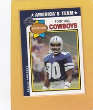 2005 TOPPS FAN FAVORITES FOOTBALL TONY HILL #84 COWBOYS NMMT/MINT *66929