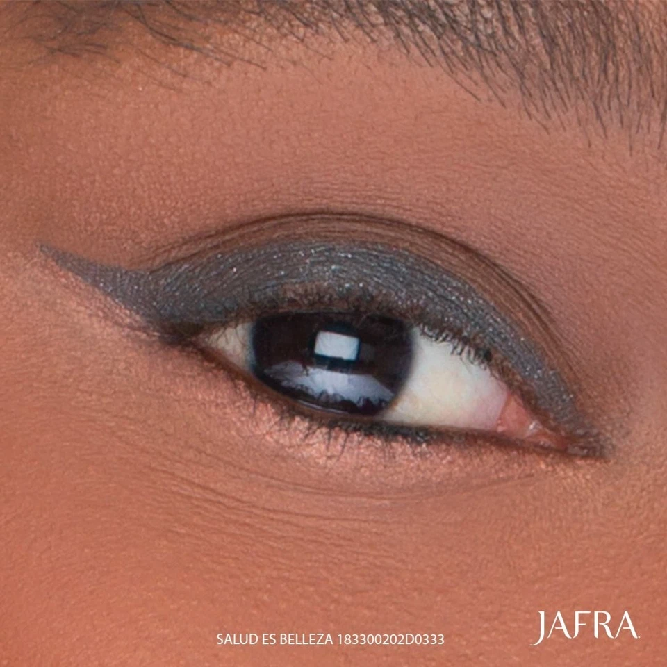 Jafra Duo 眼线笔玫瑰金金属灰色 Delineador Doble Para ojos。 — 第 2/4 张图片