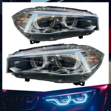 63117317101 63117317102 Headlight Bi-Xenon L + R-side- For 2014-2018 BMW X5 F15