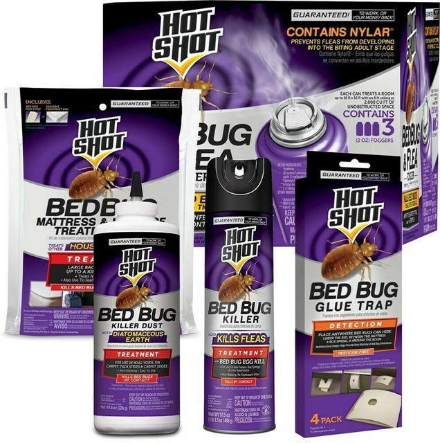 Hot Shot Bed Bug Killer Value Pack eBay
