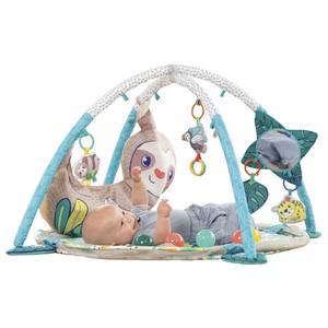 4 In 1 Jumbo Baby Activity Gym And Ball Pit Includes Five Linkable Toys