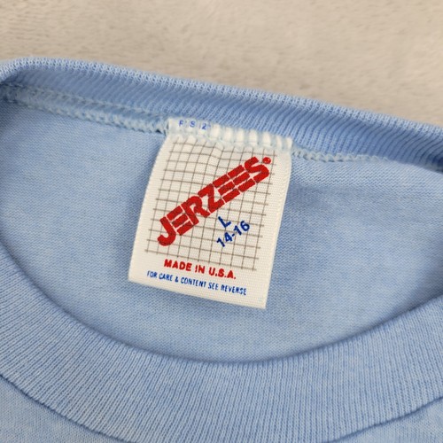 Vintage Single Stich Shirt Boys Large USA Made Y2K Class 2000 Youth Kids 14-16 - Picture 3 of 7