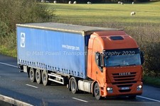 Truck Photo 12x8 - Iveco Stralis - (B) 1 XNK 045