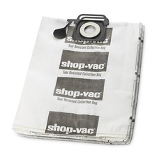 Shop-Vac 9021433 Tear-Resistant Dry Collection Vacuum Bags Fits 12-20 Gallon