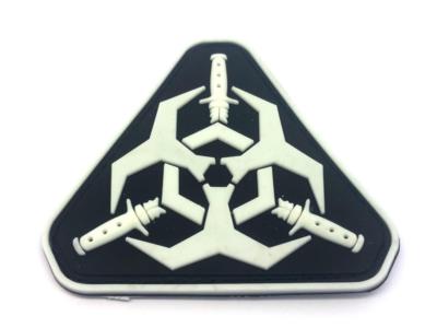 Outbreak Response Team Biohazard Im Dunkeln Leuchten PVC Klett Flicken Patch