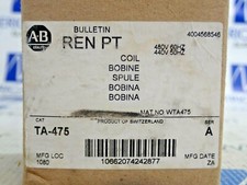 ALLEN BRADLEY TA-475  COIL SER A 480V-60Hz 440V-50Hz
