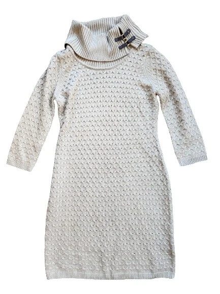 Calvin Klein Brown Acrylic Sweaters for Women