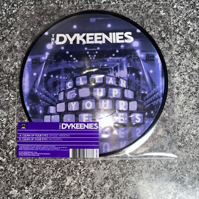 The Dykeenies - Clean Up Your Eyes Picture Disc 7'' Single 2007