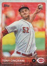 2015 Topps Cincinnati Reds #264 Tony Cingrani