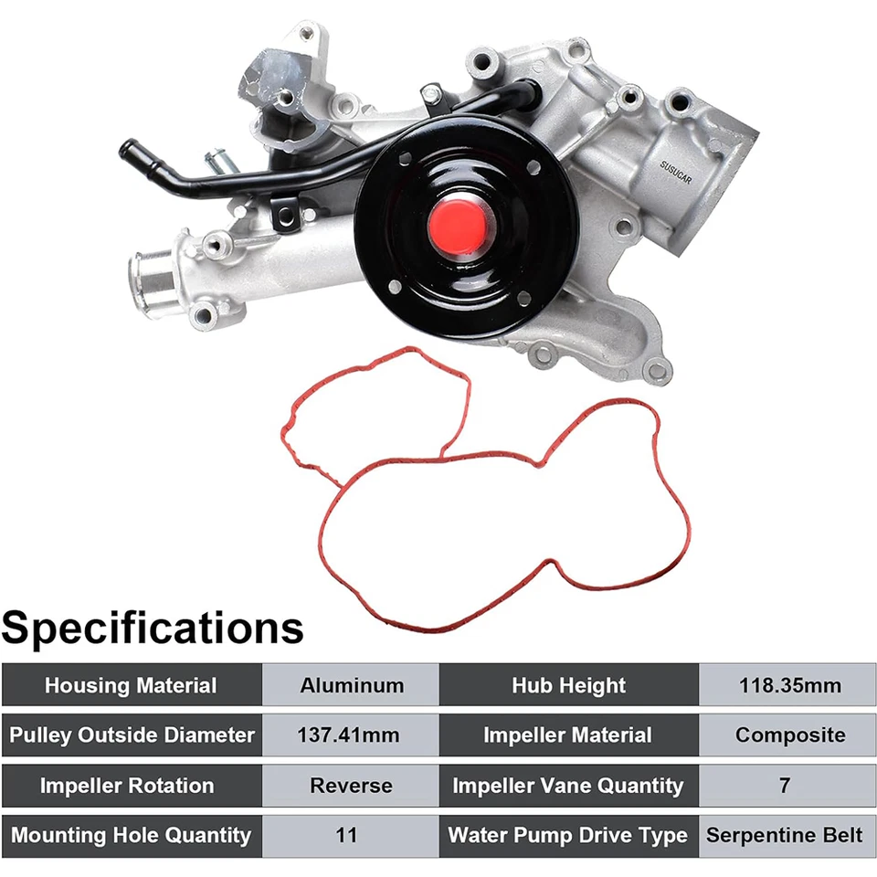 5.7L Hemi Timing Chain Kit Water Pump and Oil Pump for 2003-2008 Dodge Ram 1500 Foto 2 de 4