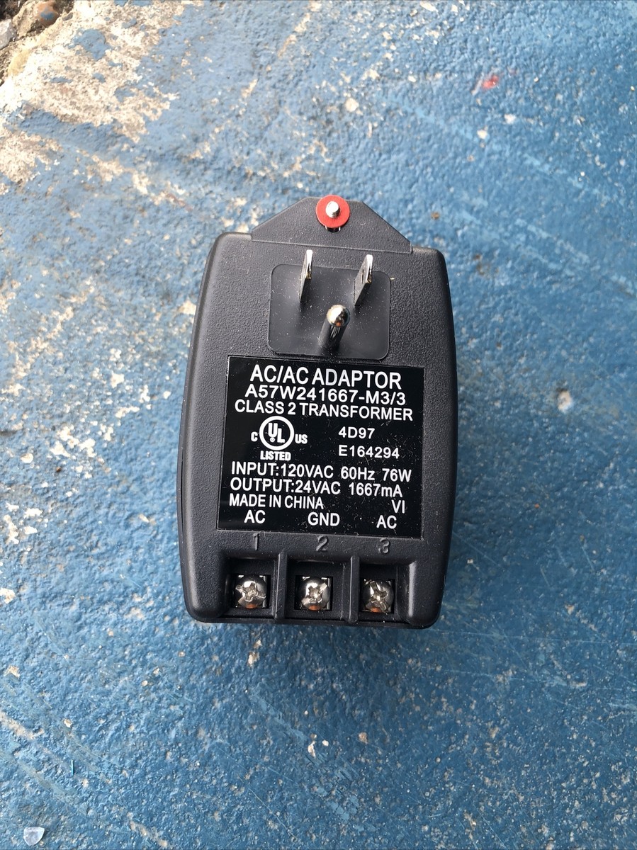 Emerson Network Power A57W241667-M3/3 AC Adaptor Class 2 