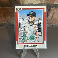 2022 Donruss Racing Base Retro 1981 Red #130 Michael Self 037/299 - Toyota