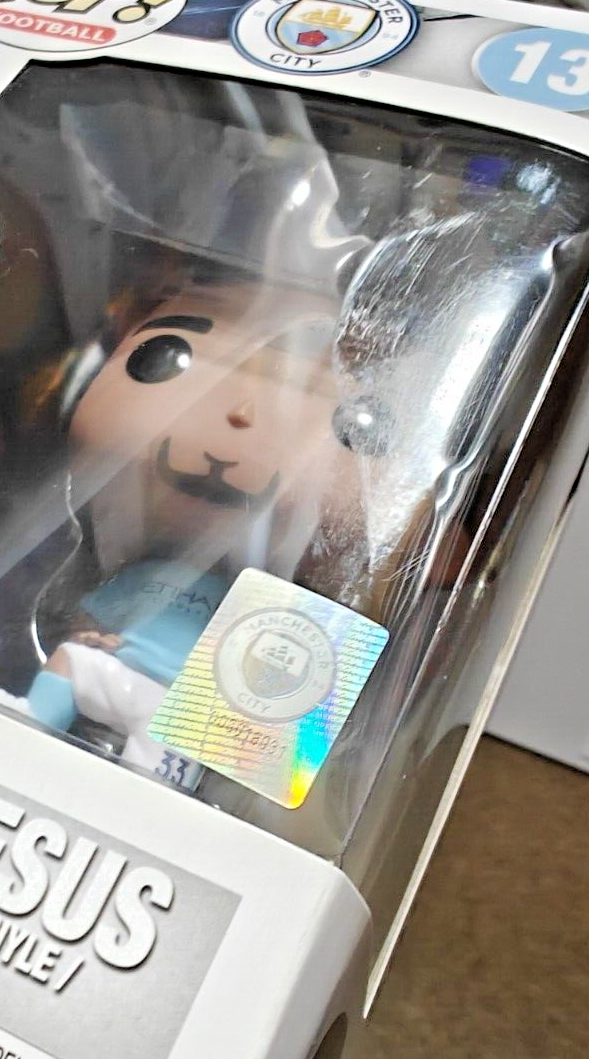 Funko Pop! Vinyl: EPL: Man City: Gabriel Jesus Manchester City FC