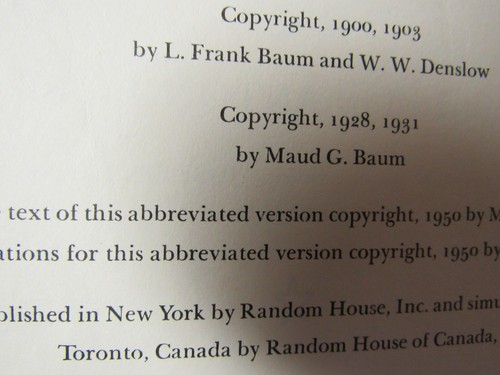 Vtg. 1950 The Wizard of Oz by L. Frank Baum Book - Picture 20 of 20
