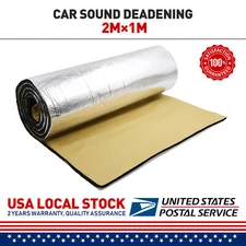 78"x 39" Thermal Sound Deadener Car Heat Shield Insulation Noise Reduce Mat
