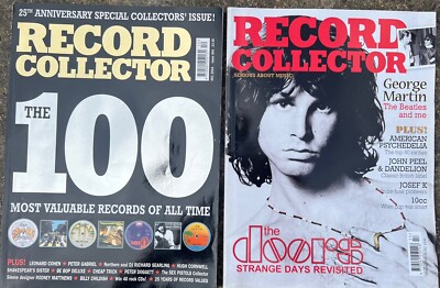 RECORD COLLECTOR Magazine X 2. 25th Anniversary 2004 And Christmas 2006.