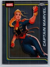 2026 Topps Chrome Marvel Comics #21 Captain Marvel