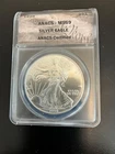 1998 Anacs MS69 Silver Eagle Free Shipping