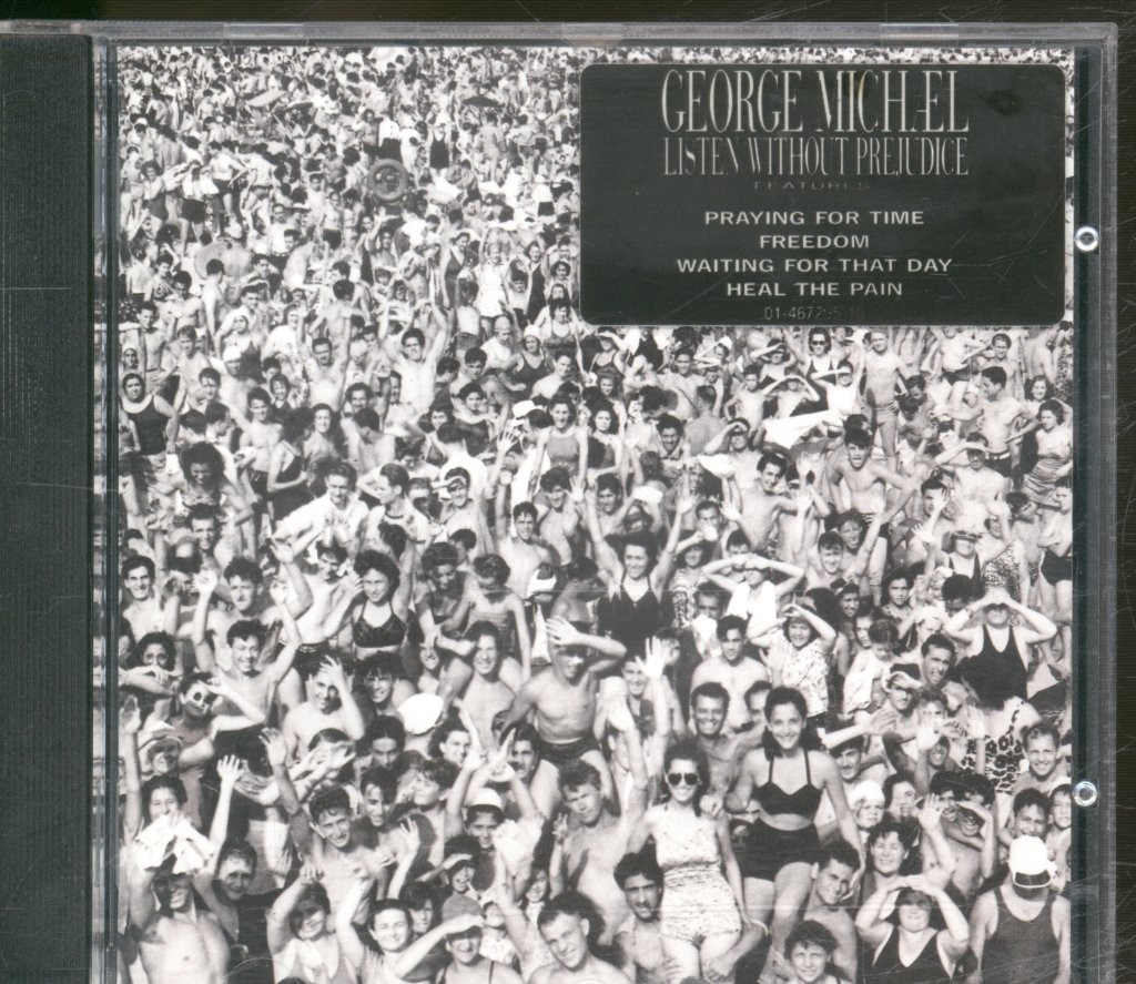 George Michael Listen Without Prejudice Vol. 1 CD Europe Epic Has info sticker
