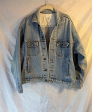 VTG 80’s/90’s Levi Jacket 75066-0214 Denim Jacket L Made In USA Globe Label Rare