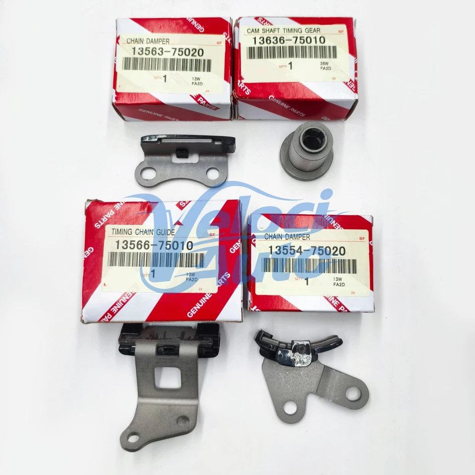 Genuine OEM Timing Chain Kit for Toyota Tacoma 4Runner 2.7L 2TRFE Foto 3 de 4